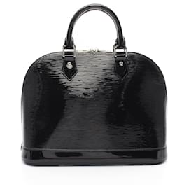 Louis Vuitton-Louis Vuitton Alma PM Handbag-Black