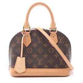 Louis Vuitton-Louis Vuitton Alma BB Handbag-Brown