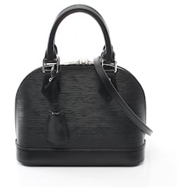 Louis Vuitton-Louis Vuitton Alma BB Epi Handbag-Black