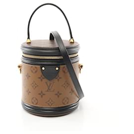 Louis Vuitton-Louis Vuitton Cannes Monogram Reverse Handbag-Brown,Black