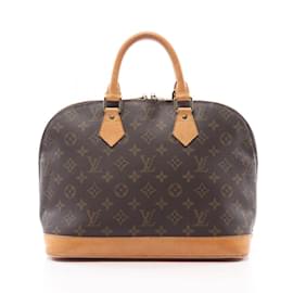 Louis Vuitton-Louis Vuitton Alma PM Monogram Handbag-Brown