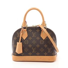 Louis Vuitton-Louis Vuitton Alma BB Handbag-Brown