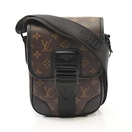 Louis Vuitton-Louis Vuitton Archie Monogram Shoulder Bag-Brown,Black