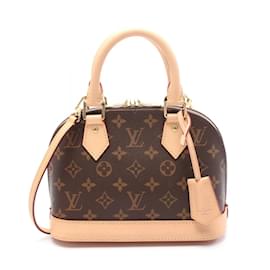 Louis Vuitton-Louis Vuitton Alma BB Handbag-Brown