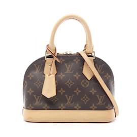 Louis Vuitton-Louis Vuitton Alma BB Handbag-Brown