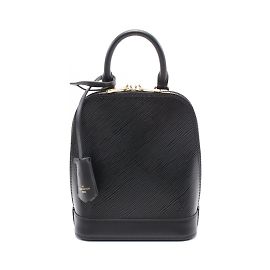 Louis Vuitton Alma Backpack in Epi Noir Black