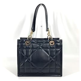 Christian Dior-Christian Dior Essential Small Tote Bag-Black,Golden