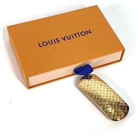 Louis Vuitton-Louis Vuitton Gold Monogram Barrette-Golden