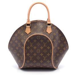 Louis Vuitton-Louis Vuitton Ellipse MM Handbag-Brown