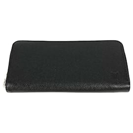Louis Vuitton-Louis Vuitton Taiga Zippy Wallet-Black