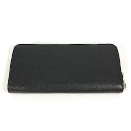 Louis Vuitton-Louis Vuitton Taiga Zippy Wallet-Black