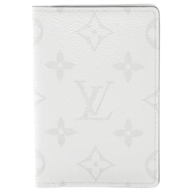 Louis Vuitton-Louis Vuitton Taigarama Card Case-White