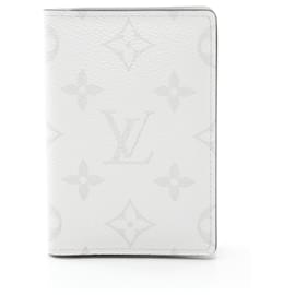 Louis Vuitton-Louis Vuitton Taigarama Card Case-White