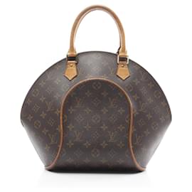 Louis Vuitton-Louis Vuitton Ellipse MM Handbag-Brown