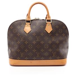 Louis Vuitton-Louis Vuitton Alma PM Handbag-Brown