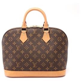 Louis Vuitton-Louis Vuitton Alma PM Handbag-Brown