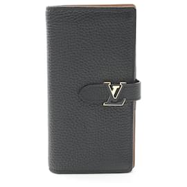 Louis Vuitton-Louis Vuitton Taurillon Leather Long Wallet-Black