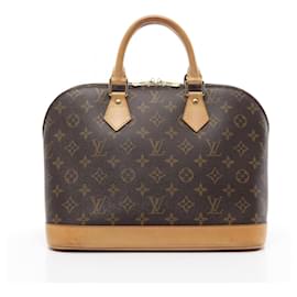 Louis Vuitton-Louis Vuitton Alma PM Handbag-Brown