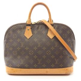 Louis Vuitton-Louis Vuitton Alma PM Handbag-Brown