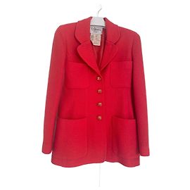 Chanel colección de pasarela de 1993 Roja