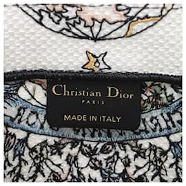 Dior-Book Tote Medium Embroidery Canvas Bag Butterfly Around The World Name Susie Green-Green