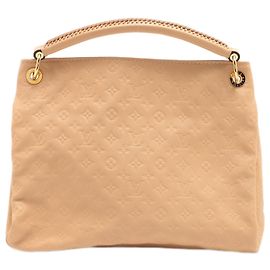 Louis Vuitton Hobo em couro Empreinte bege Artsy MM Monogram Bege