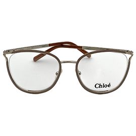 Chloé Optical Glasses Gold Nude Frames Grey