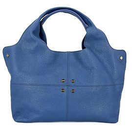 Autre Marque Sac à main en cuir bleu Bleu