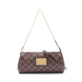 Louis Vuitton-Louis Vuitton Eva Handbag-Brown,Damier ebene