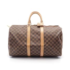 Louis Vuitton-Louis Vuitton Keepall 45 Boston Bag-Brown