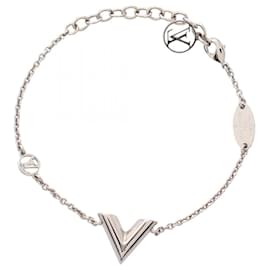 Louis Vuitton-Louis Vuitton Essential V Bracelet-Silvery