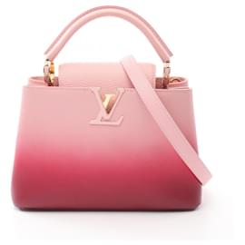 Louis Vuitton-Louis Vuitton Capucines BB Handbag-Pink,Red