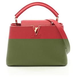 Louis Vuitton-Louis Vuitton Capucines BB Handbag-Red