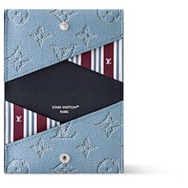 Louis Vuitton-LV Slim Card Holder new-Blue
