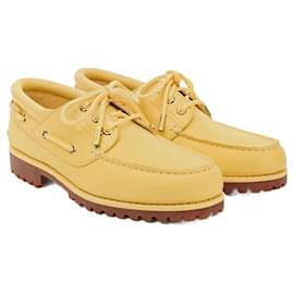 Jacquemus-JACQUEMUS+TIMBERLAND boat shoe-Yellow