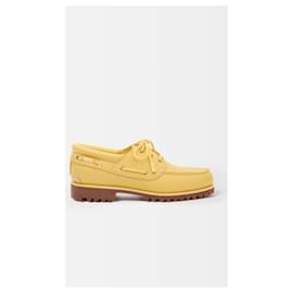 Jacquemus-JACQUEMUS+TIMBERLAND boat shoe-Yellow