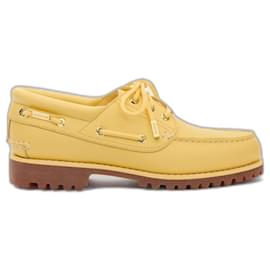 Jacquemus-JACQUEMUS+TIMBERLAND boat shoe-Yellow