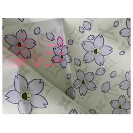 Louis Vuitton-LV x Takashi Murakami - Carré 70 Monogram Cherry Blossom-Pink