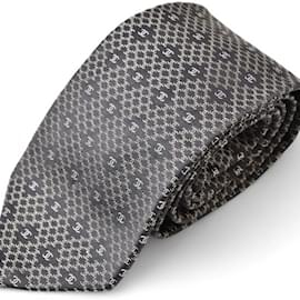 Chanel-Chanel Black Silk Cravat-Black