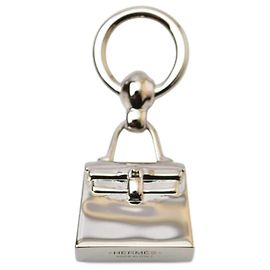 Hermès Hermes Kelly Amulet Silver Pendant Silvery