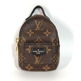 Louis Vuitton-Louis Vuitton Monogram Handbag Charm-Brown,Black