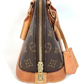 Louis Vuitton-Louis Vuitton Monogram Alma BB Crossbody Bag-Brown