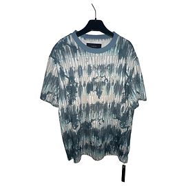 Camiseta Amiri estampada Tie & Dye Azul/Blanco Azul
