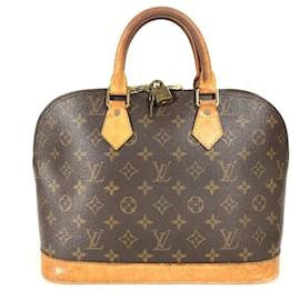 Louis Vuitton-Louis Vuitton Monogram Alma PM Handbag-Brown