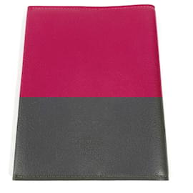 Louis Vuitton-Louis Vuitton Logo Book Cover Stationery Case-Purple