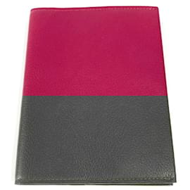 Louis Vuitton-Louis Vuitton Logo Book Cover Stationery Case-Purple