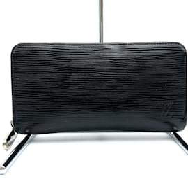 Louis Vuitton-Louis Vuitton Epi Leather Zippy Wallet-Black