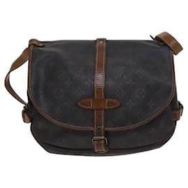 Louis Vuitton-LOUIS VUITTON Monogram Saumur 30 Shoulder Bag M42256 LV Auth BD1799-Monogram