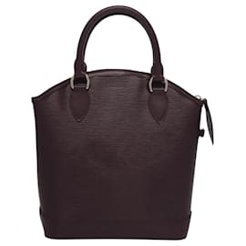 Louis Vuitton-LOUIS VUITTON Epi Lockit PM Hand Bag Purple M4229K LV Auth KD474A-Purple