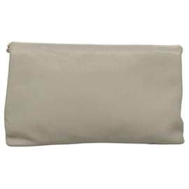Balenciaga-Sac à épaule Emperobe en cuir gris et or BALENCIAGA 390167 Auth KD323M-Marron,Doré